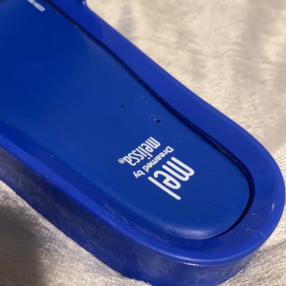 Mel by Melissa Blue Slides Y2K - Picture 4 of 8